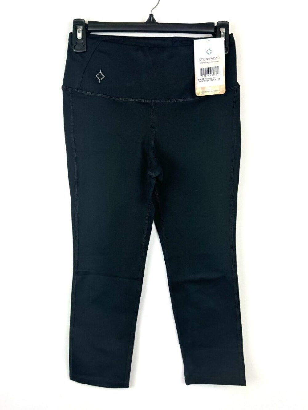 Stoneware Womens Liberty C Tight Pant Black X-Small